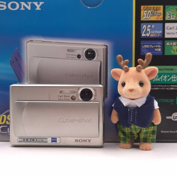 풀박🤍 소니 사이버샷 DSC-T1 실버