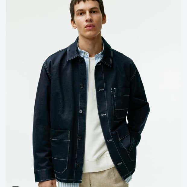 아르켓 코튼새틴 오버셔츠 54