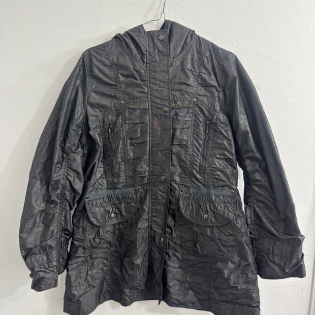 sunchouete design hood jacket