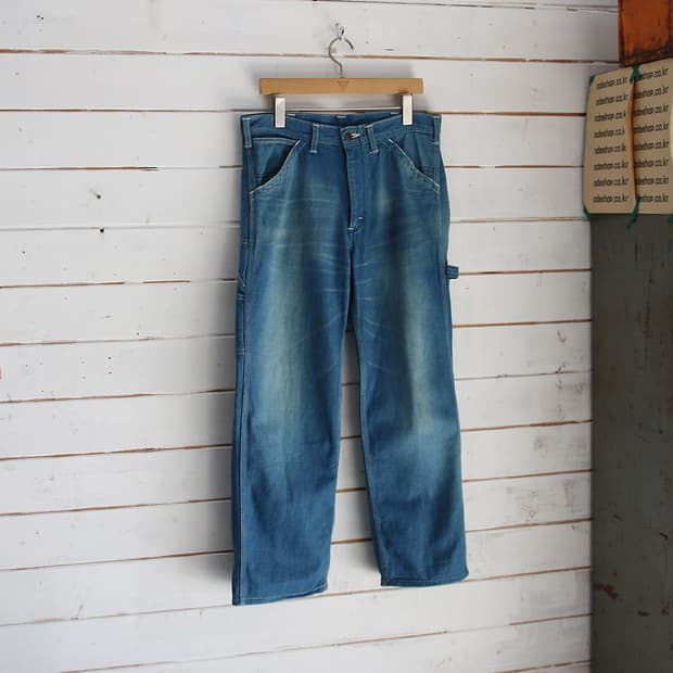 (착용컷) Lee 데님 카펜터 팬츠 (남성용 32)