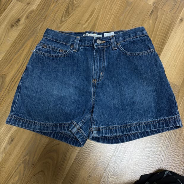 빈티지 데님 숏팬츠
