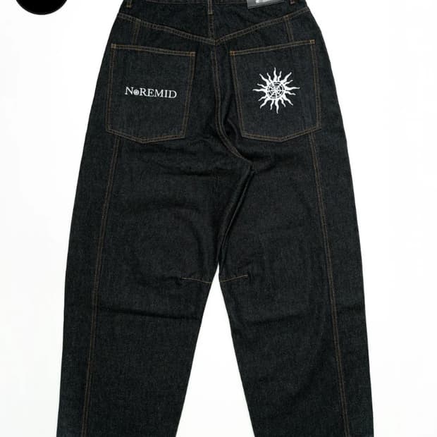 NOREMID RIGIT SUPER BAGGY DENIM – NAVY