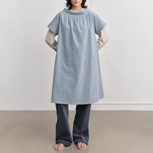 구함) colorcolour 원피스 구해요 하늘색 보라색