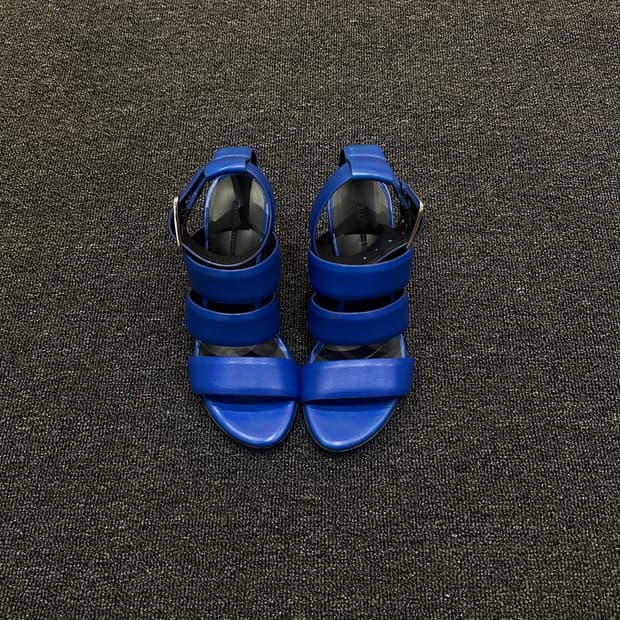 Alexander Wang Reflex Blue Heels