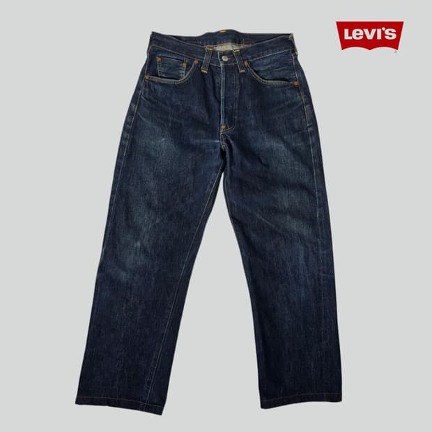 [W32L40]90s USA 리바이스 201XX 데님팬츠(555공장)