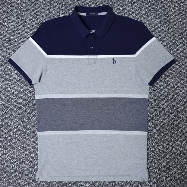 [무료배송][100]헤지스 남성용 피케 반팔티 카라티