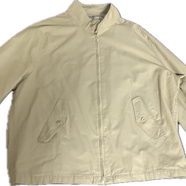 포터리 해링턴 자켓 3사이즈 베이지