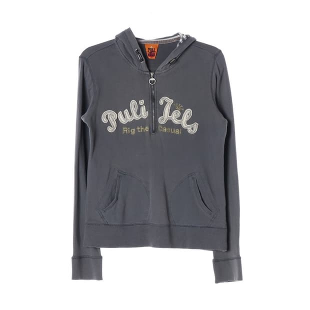 PULI JELS Y2K 반집업 후드티 M