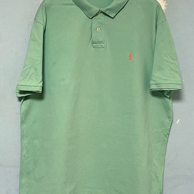 POLO 폴로 남자카라넥 반팔티 커스텀핏 TTL QR인증 XXXL 115