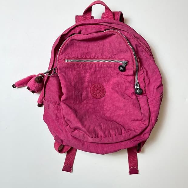 키플링 00s Y2K 피그먼트 백팩 Q1383