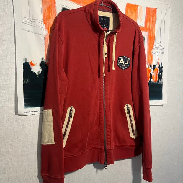 AJ 아르마니 진스 집업 XL