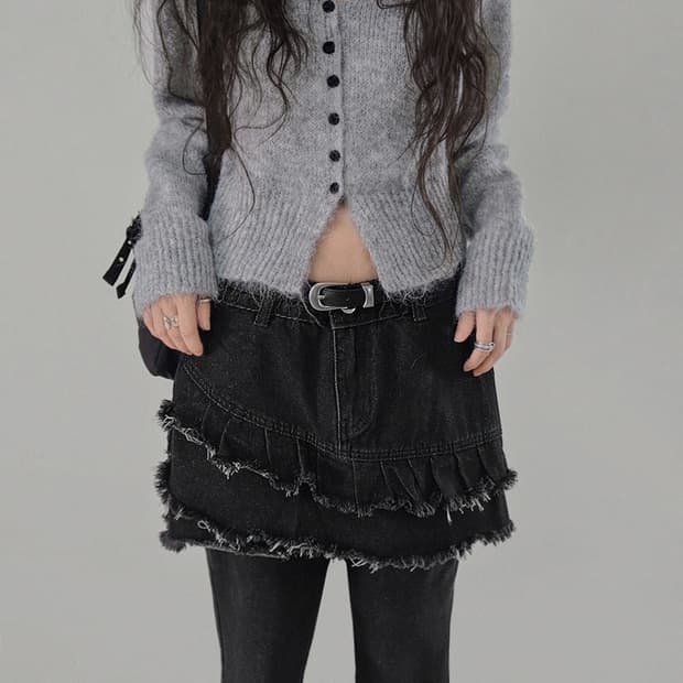 레이어드 부츠컷 팬츠