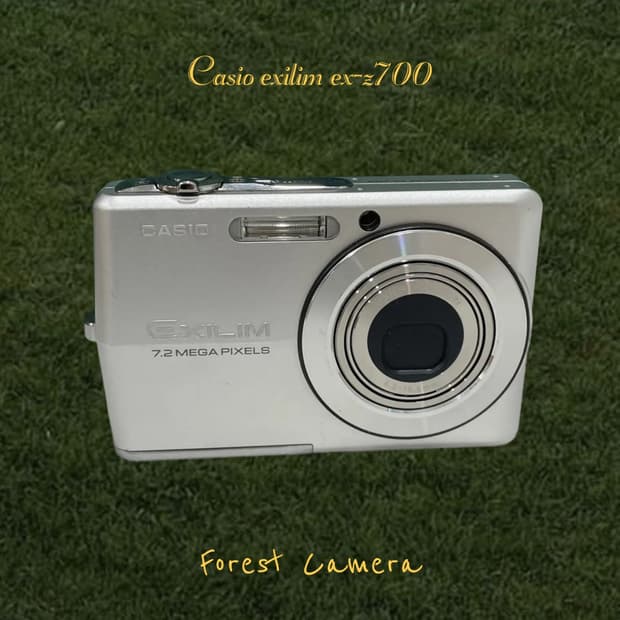 카시오 엑슬림 exilm ex-z700 디지털카메라 빈티지디카