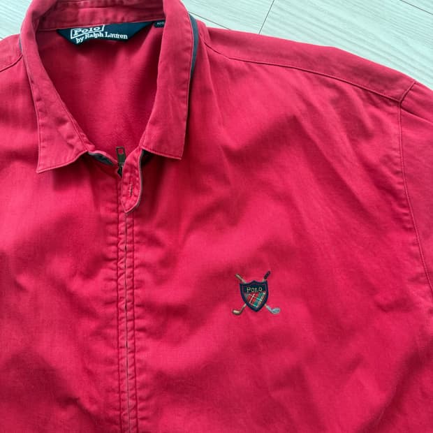 90s 올드 폴로 로고 자켓