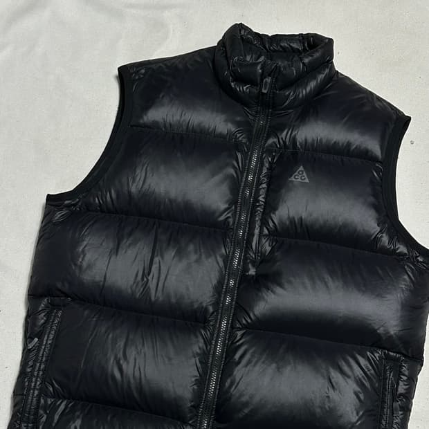 XL 나이키 acg 구스다운 유광 패딩 베스트