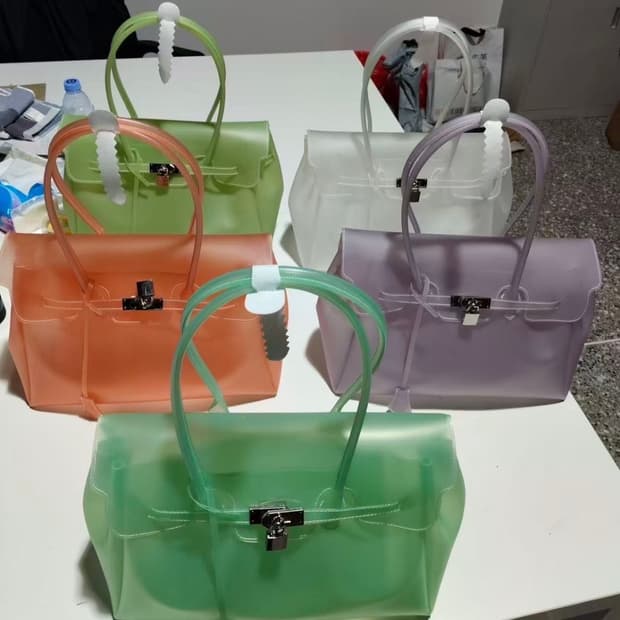 🖤 TPU 버킨 그린 화이트 오렌지 라이트퍼플