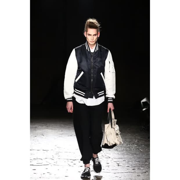 꼼데가르송 간류 봄버 자켓 2015AW