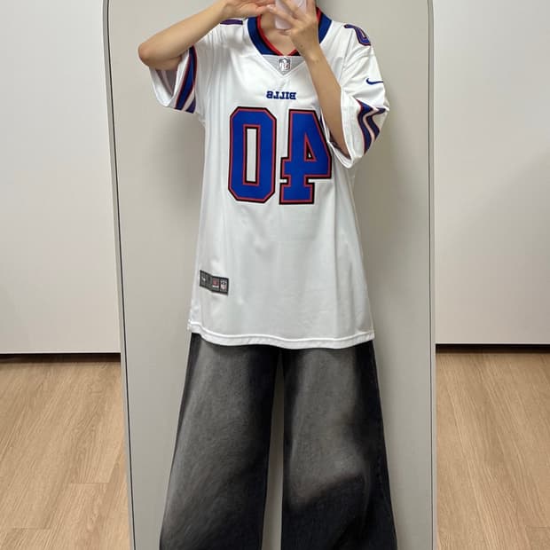 NFL 나이키 40 MILLER 버팔로 빌스 럭비 반팔 져지