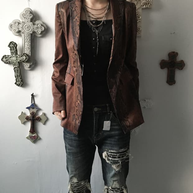 Python pattern jacket