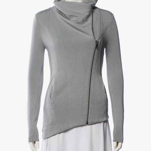 헬무트랭 Asymmetrical Hem stretch jacket