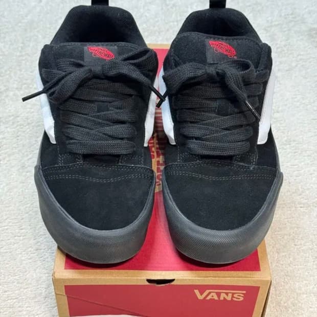 반스 뉴스쿨 스웨이드 블랙