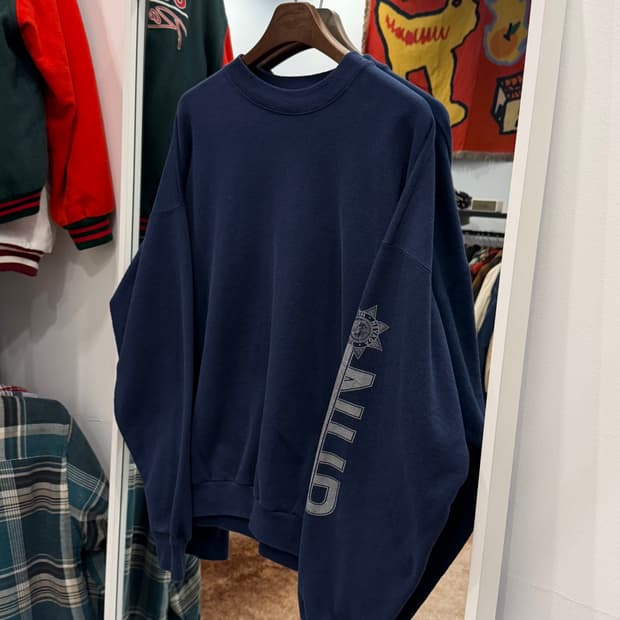 90s Hanes 헤인즈 플레인 스웻 셔츠