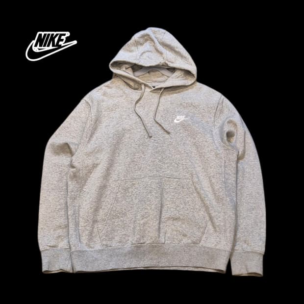 M 나이키 그레이 후드