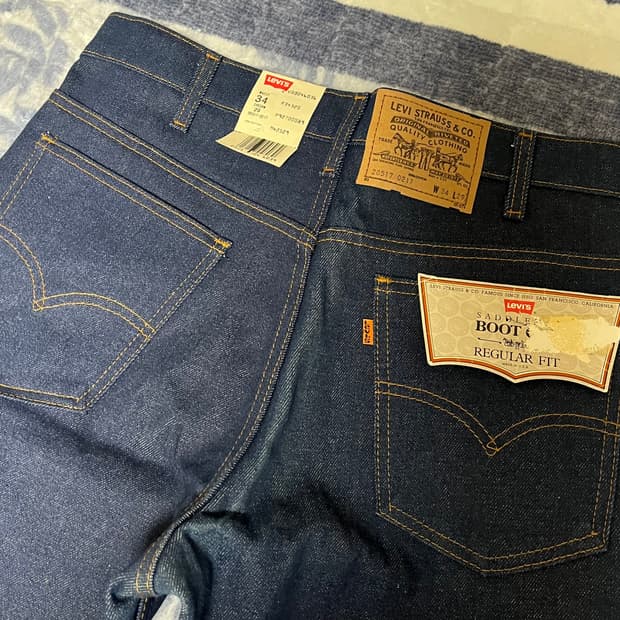 80s deadstock 리바이스 517 usa 34/29 데드스탁
