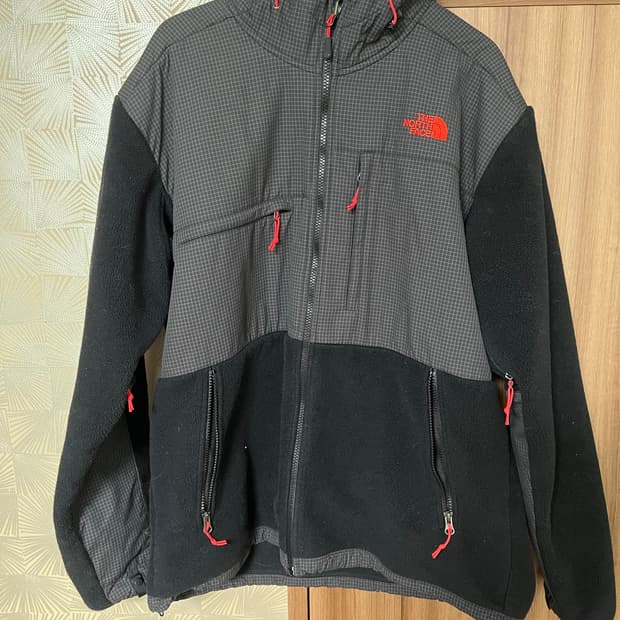 노스페이스 플리스 후드 xl