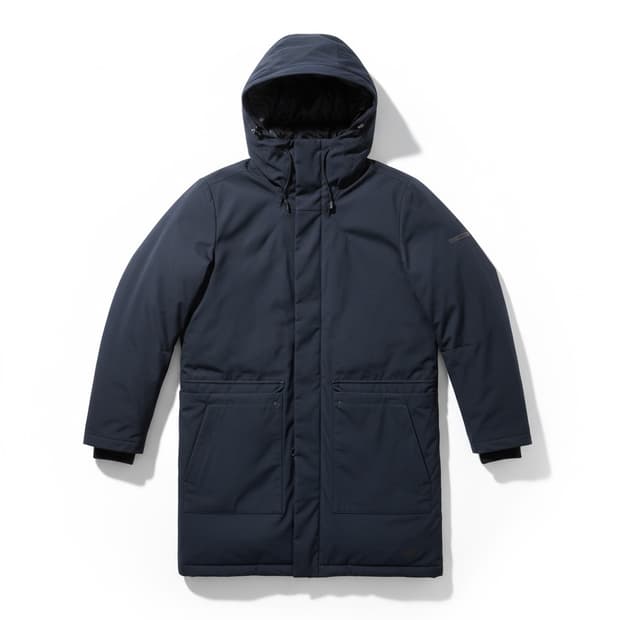 Isaora 네이비 롱패딩 M