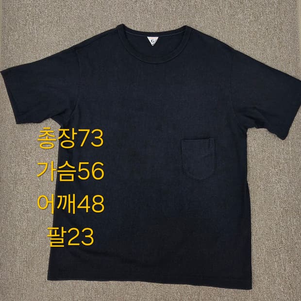 6사이즈 필멜란지 남성 반팔 일본 빈티지