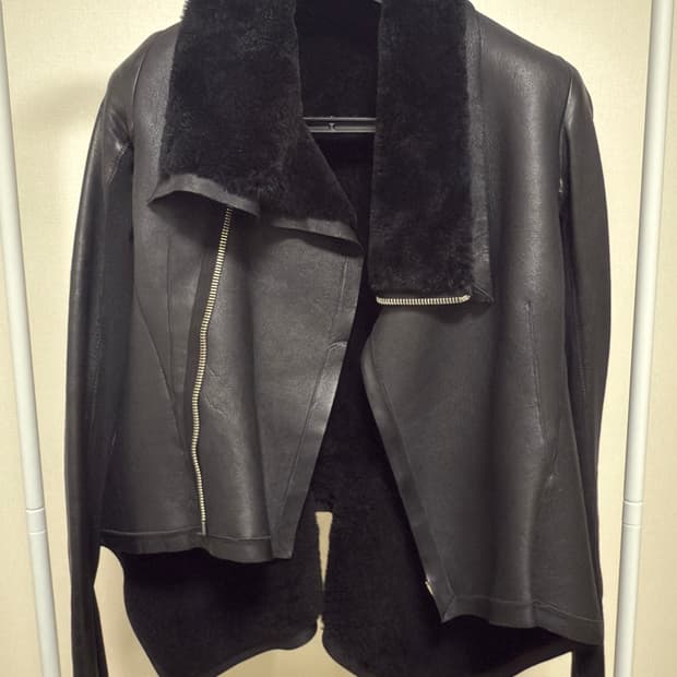 릭오웬스 램스킨 무스탕 38사이즈