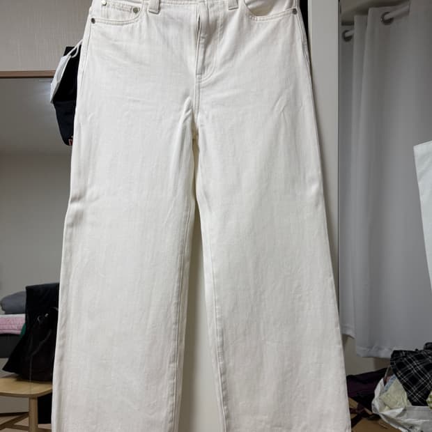 엘보른 와이드 데님 팬츠 34