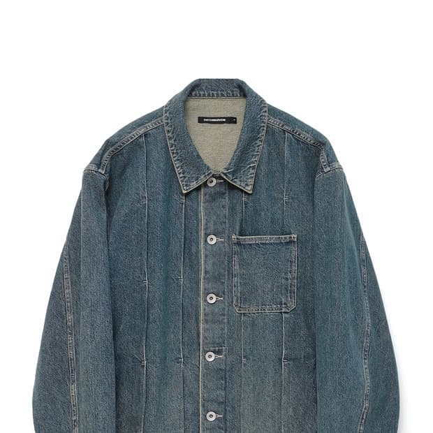 1사이즈) 해칭룸 트러커 자켓 빈티지 블루