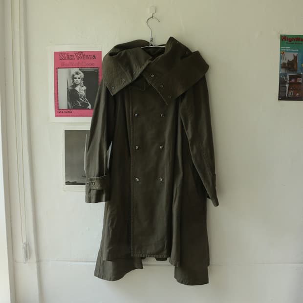 주카 밀리터리 케이프 자켓 