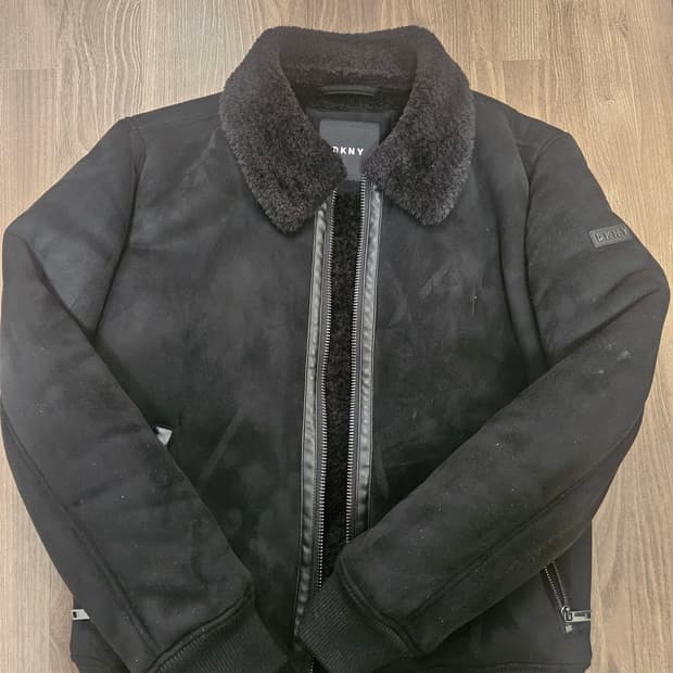 (S)DKNY 양털 무스탕자켓