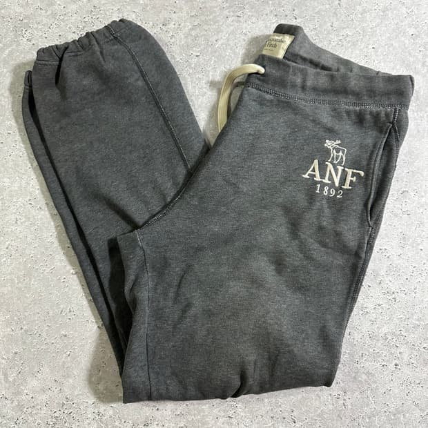 Abercrombie & Fitch ANF 그레이 스웻 조거팬츠/719