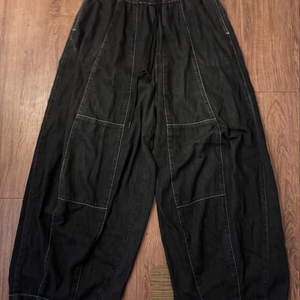 Needles H.D Pants 6oz Black 2size
