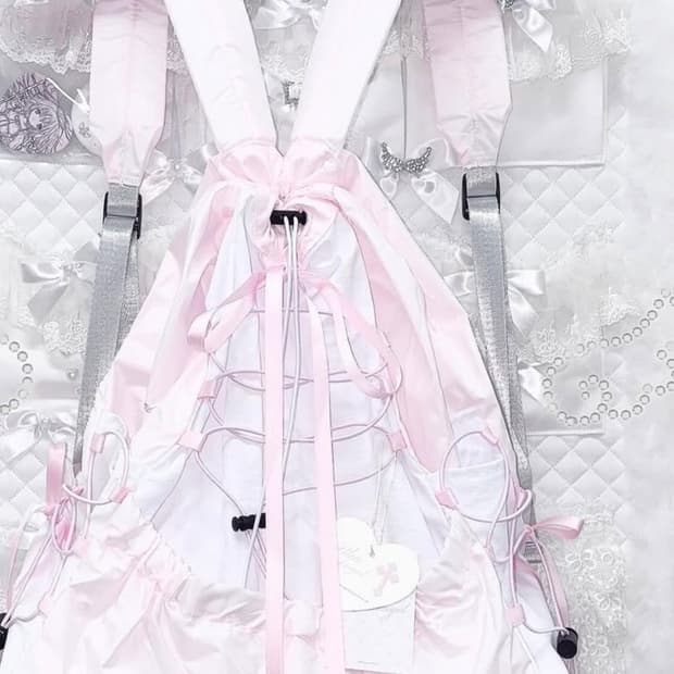 블루엔젤 엔젤백 핑크 stc빈티지 진리빈티지엣팃시 히메갸루 갸루