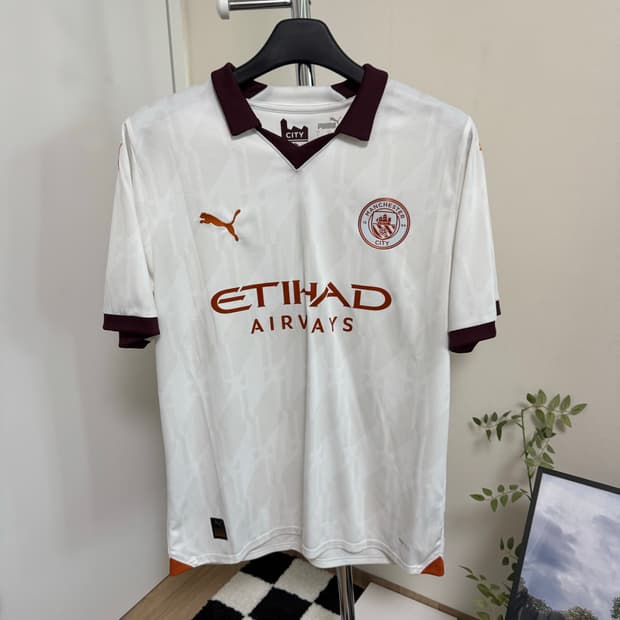 맨시티 어웨이 유니폼 L