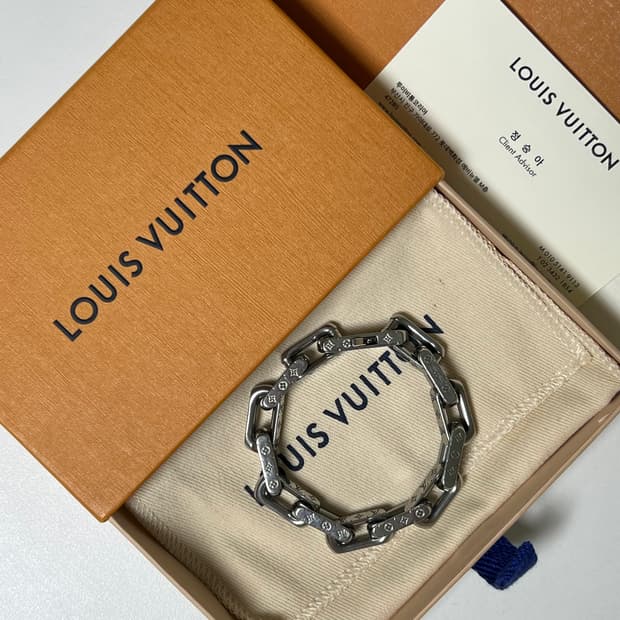 [정품] M 루이비통 모노그램 버질아블로 팔찌