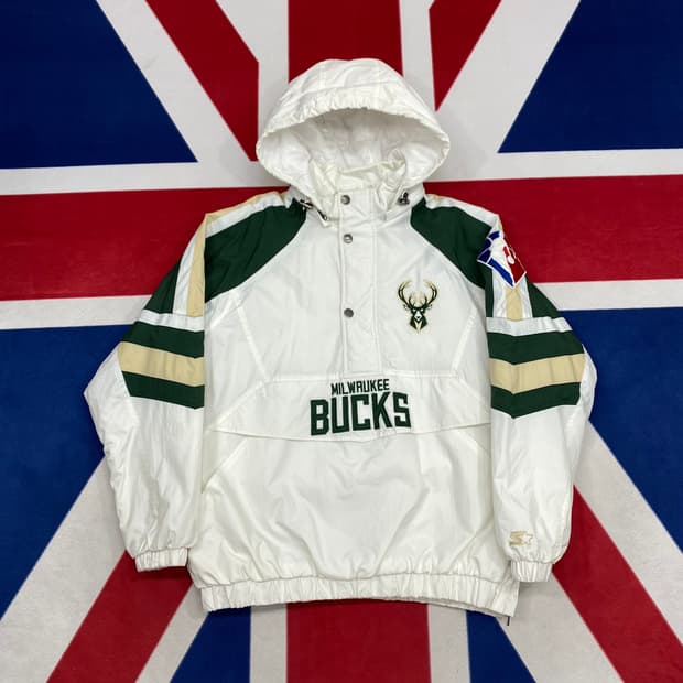 스타터 밀워키벅스 아노락점퍼 XL