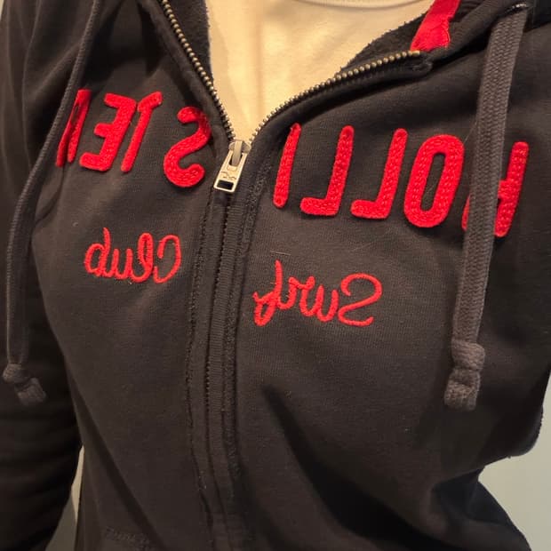 홀리스터 후드집업