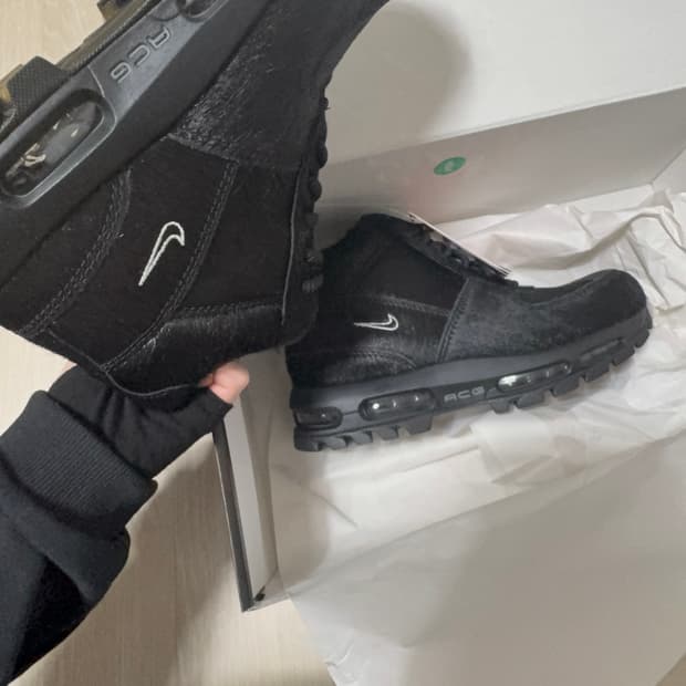 나이키 acg 고아돔 송치 블랙 250