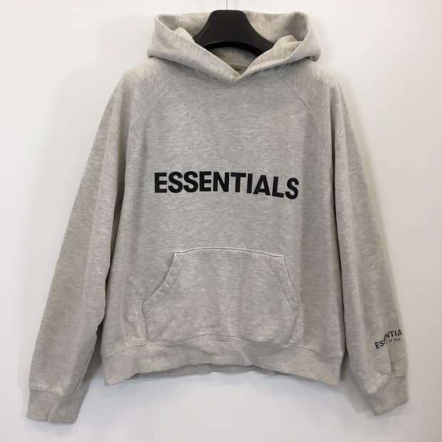 에센셜 3D 아플리케 오트밀 후드 M