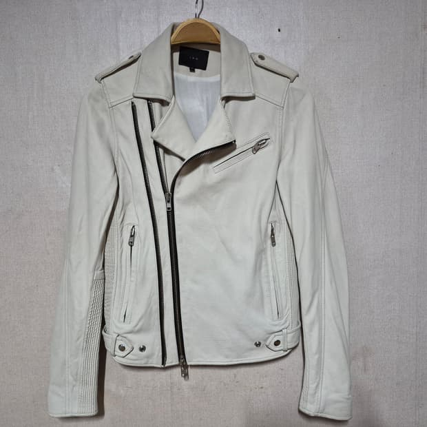 이로 램스킨 라이더자켓 (XS)