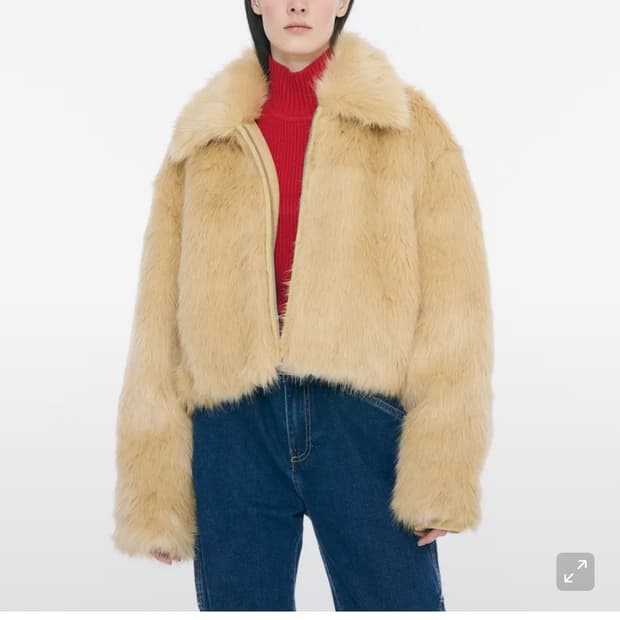 파르티멘토 에코 크롭 퍼자켓 