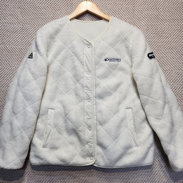 디스커버리 리버시블 플리스 퀼팅 자켓