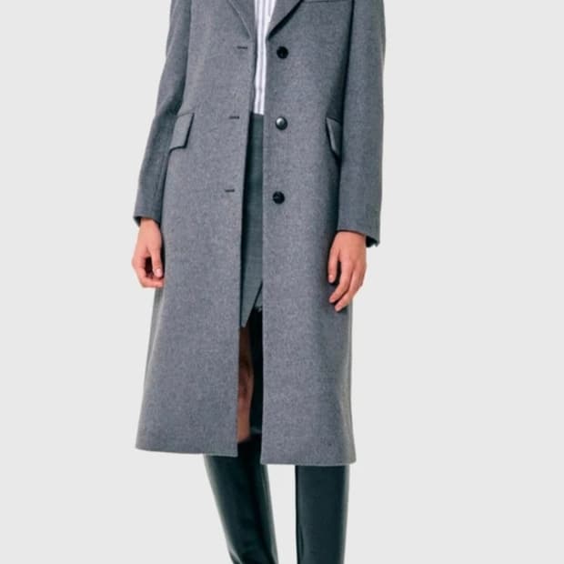 Maje  그레이 롱 코트 36사이즈 새상품급