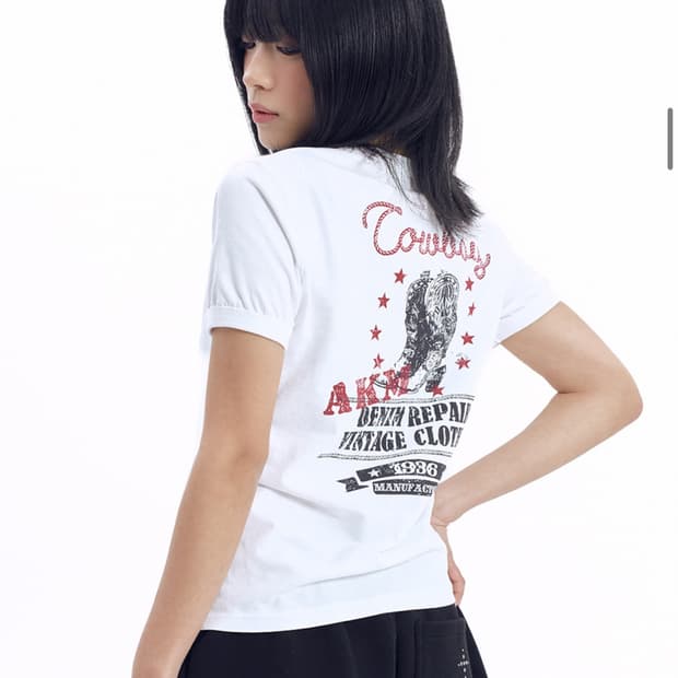 아캄 부츠링거 탑 2사이즈